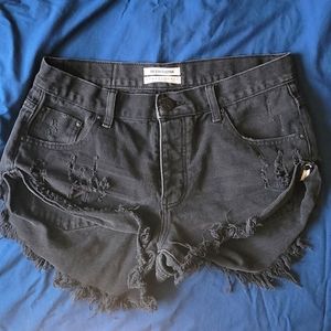One Teaspoon Bandits Shorts size 28
